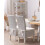 Beliani Set of 2 Dining Chairs ANDES Rattan White 2