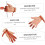 Three Finger Guard Bow Ring Protector Glove Stabilizer for Thumb Clicker Sling Accessories, Durable Material, Adjustable Size 2