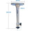 Projector Stand 360 Degree Adjustable Ceiling Mount, Height Adjustable, Universal Compatibility, Durable Design 3