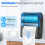 Receipt Thermal Printer,Portable Mini Thermal Printer 2 inch Wireless USB Receipt Bill Ticket Printer 5