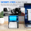 Receipt Thermal Printer,Portable Mini Thermal Printer 2 inch Wireless USB Receipt Bill Ticket Printer 6
