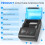 Receipt Thermal Printer,Portable Mini Thermal Printer 2 inch Wireless USB Receipt Bill Ticket Printer 7