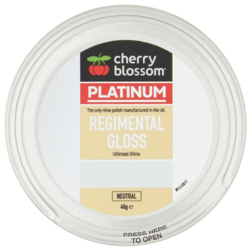Cherry Blossom Regimental Gloss Neutral Polish 40G