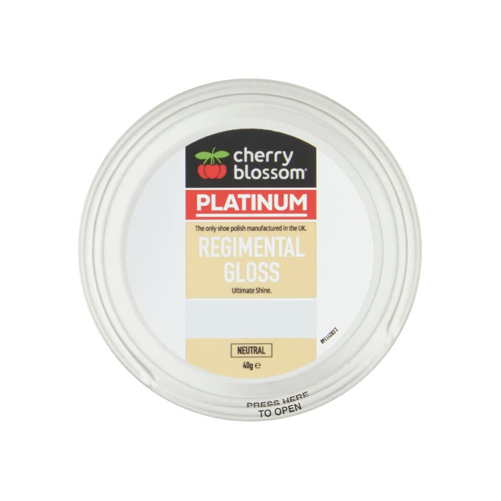 Cherry Blossom Regimental Gloss Neutral Polish 40G