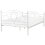 Beliani Bed Metal LYRA 160 x 200 cm (EU King Size) White 5