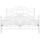 Beliani Bed Metal LYRA 160 x 200 cm (EU King Size) White 3