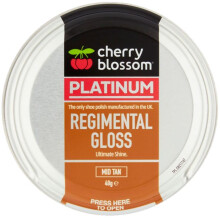 Cherry Blossom Regimental Gloss Mid Tan Polish 40G