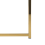 Beliani Coffee Table QUINCY Tempered Glass Marble/ Gold 4