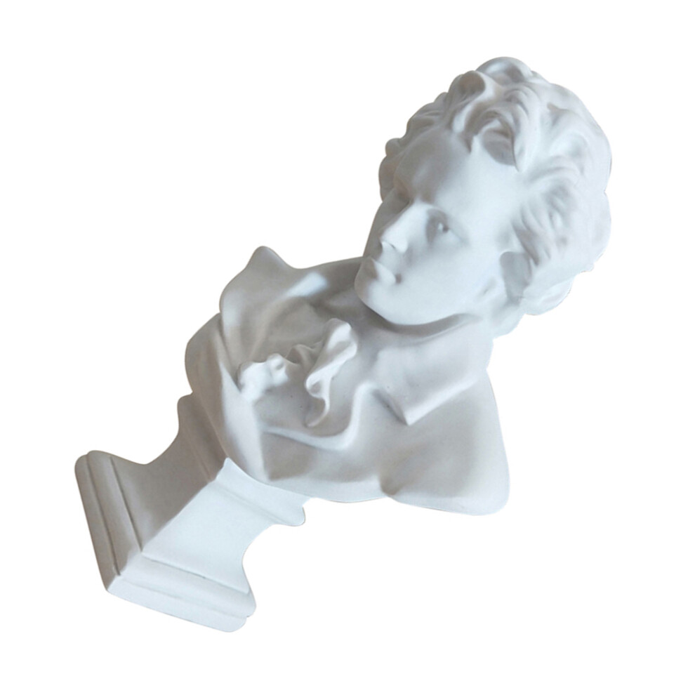 1 St Buste Witte Man Hars Teken Lijn-image