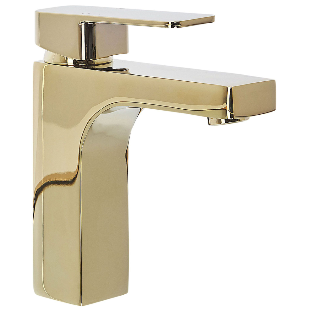 Basin Mixer Tap IRUPU Brass Gold