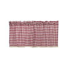 1Pc Dark Red Lace Curtain for Bedroom Living Room Home Use Blackout