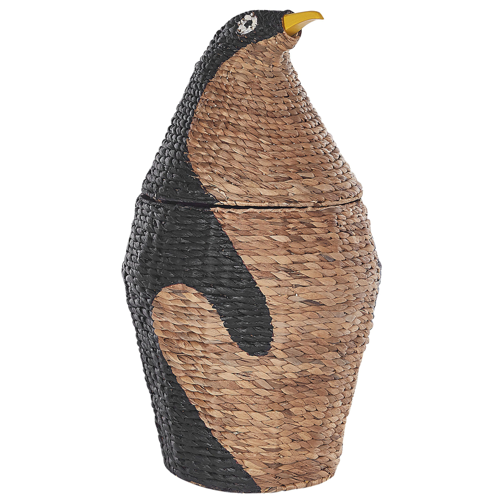 Kids Basket Penguin HADZABE Wicker Natural