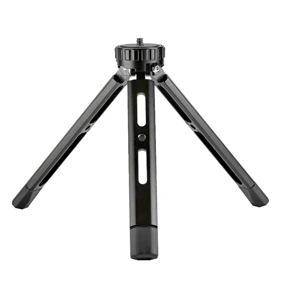 Lightweight Mini Aluminum Alloy Tabletop Tripod For Metal Photography, Compact Design, Adjustable Height, Universal Compatibility 6038364509390