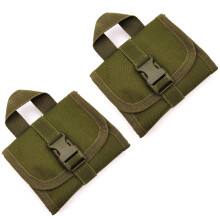 Rifle Bullet Pouch for Belt – Tactical Molle Waist Ammo Holder for 9mm, .40 Cal, .45 Cal Cartridges, Durable Material