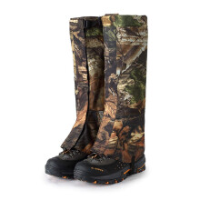 Leg Snow Boot Gaiters Waterproof Camo Shoe Covers for Men and Women Hiking Skiing Hunting Climbing Size Adjustable