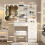 Vanity makeup Table Set Dressing Desk with 10 LED Lights Mirror 7