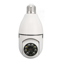 Light Bulb Camera 1080P Security Camera with 360 Degree Auto Tracking, Motion Detection, Two Way Intercom, Night Vision