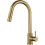 Pull Out Sensor Gold Kitchen Faucet Brushed Nickel Touch Control Mixer Tap for Kitchen with No Touch Feature 5