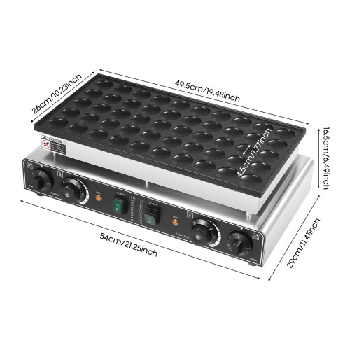 50 Hole Large Capacity Waffle Maker 1