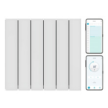 (1500W) Exo Wifi Aluminium Electric Radiator, Wall Mounted