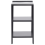 Beliani Outdoor Kitchen Island VILAMA Metal Black 4