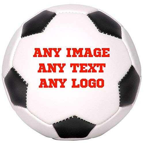 Personalized Custom Photo Soccer Ball - Full Size Regulation Size - Any Image, Text, or Logo Customization Available