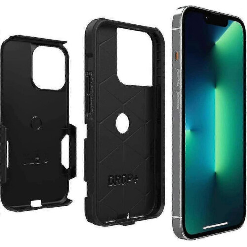 Compatible with iPhone 13 Pro Otterbox Commuter Series Protective Case in Black for Enhanced Durability 2