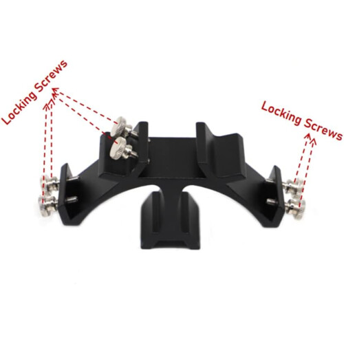 Multifunction Fixed Slot Finderscope Mounting Bracket Base for Astronomical Telescopes Compatible with Various Finderscope Models 1