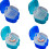 Multi Color Denture Storage Box Plastic Case for Retainer Safe Use 2