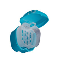 Multi Color Denture Storage Box Plastic Case for Retainer Safe Use