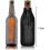 4-Pack Zip-Up Beer Bottle Cooler Sleeves, Insulated Jackets to Keep Drinks Cold 4