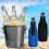 4-Pack Zip-Up Beer Bottle Cooler Sleeves, Insulated Jackets to Keep Drinks Cold 2
