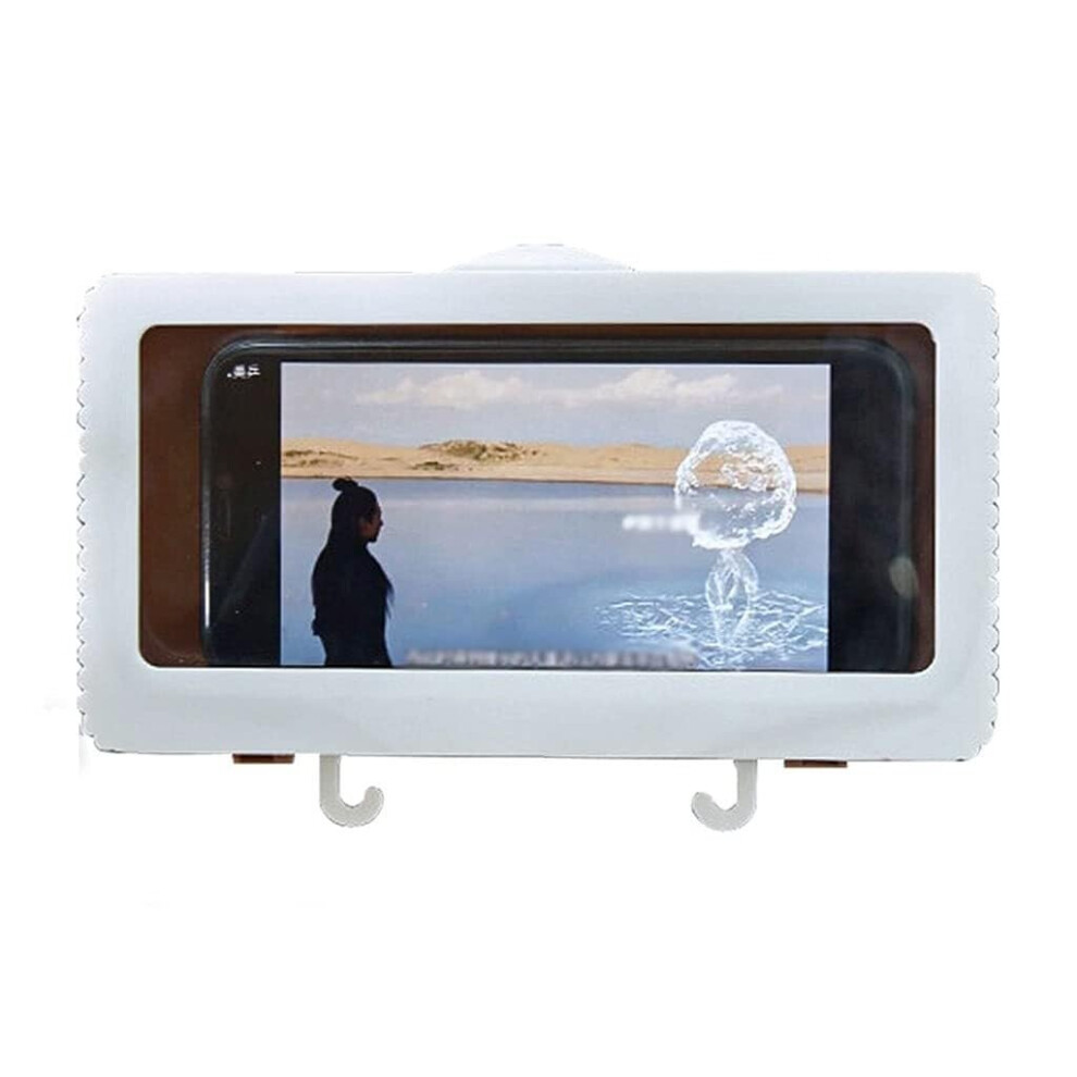 Waterproof Phone Holder Case For Shower, Self-Adhesive Wall Mounted Mobile Shelf For Phones Up To 6.8 Inches 6447073883606