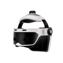 Electric Head Massager, Eye & Neck Massage Helmet with Heat, Kneading, Air Compression, Scratcher Suitable for Headache, Stress Relief, Deep Sleeping