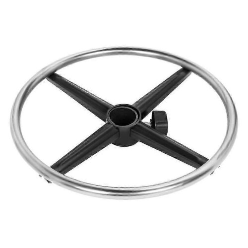 Metal Chrome Foot Rest Ring for Drafting Chair 16 Inches Diameter