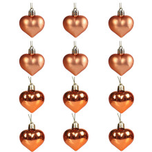 (Bronze) 12 pcs Christmas Balls Christmas Gifts