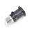 (Black)PBT Fireproof E27 Bulb Adapter Lamp Holder Base Socket Conversion with EU Plug 3