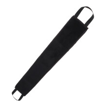 Flock Massage Strip Scrubber for Tanning Oil - Soft Exfoliating Bath Towel with Comfortable Carry Strap