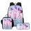(D)Kpop Demon Hunters Backpack Shoulder Bag Lunch Bag Pencil Case School Rucksack 1