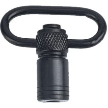 Black Metal Quick Release Strap Hook for 1-Inch Webbing, Heavy-Duty, Adjustable, Compatible with Outdoor Gear