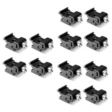 Metal Cold Shoe Flash Mount Adapter Set - 3 Packs with 1/4 Inch Screw Tripod Mount Converter for Cameras and Accessories