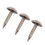 100pcs Thicken Iron Staples Nails Fasteners for 3