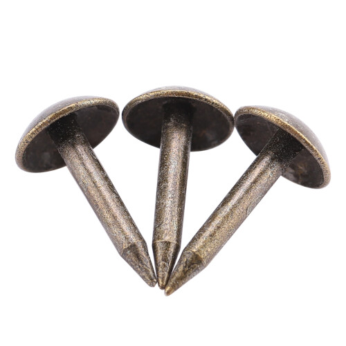 100pcs Thicken Iron Staples Nails Fasteners for 1
