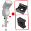 Camera Accessory Bracket Cold Shoe Mount Adapter 5 Sets for DSLR Sturdy Secure Fit Material Compatible with Multiple Models 4