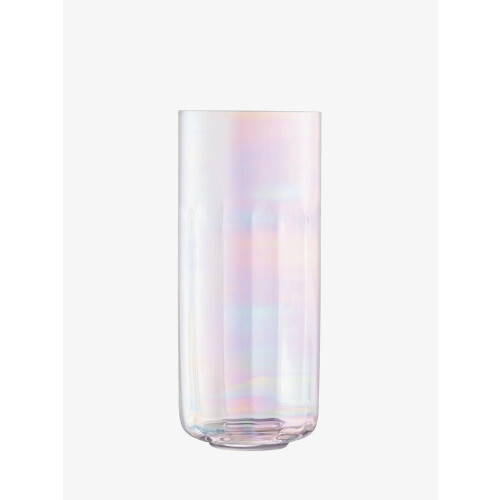 LSA International LSA Pearl Candle Holder with Candle 28.5cm