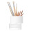 LSA International LSA Chalk White Tier Lantern Vase 13.5cm 3