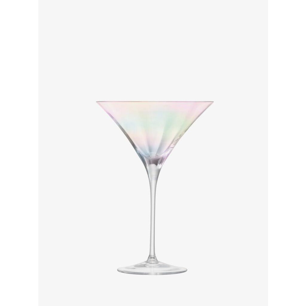 Lsa International Lsa Cocktail Glasses 300Ml Mother Of Pearl Finish Set Of 2 - Image 4