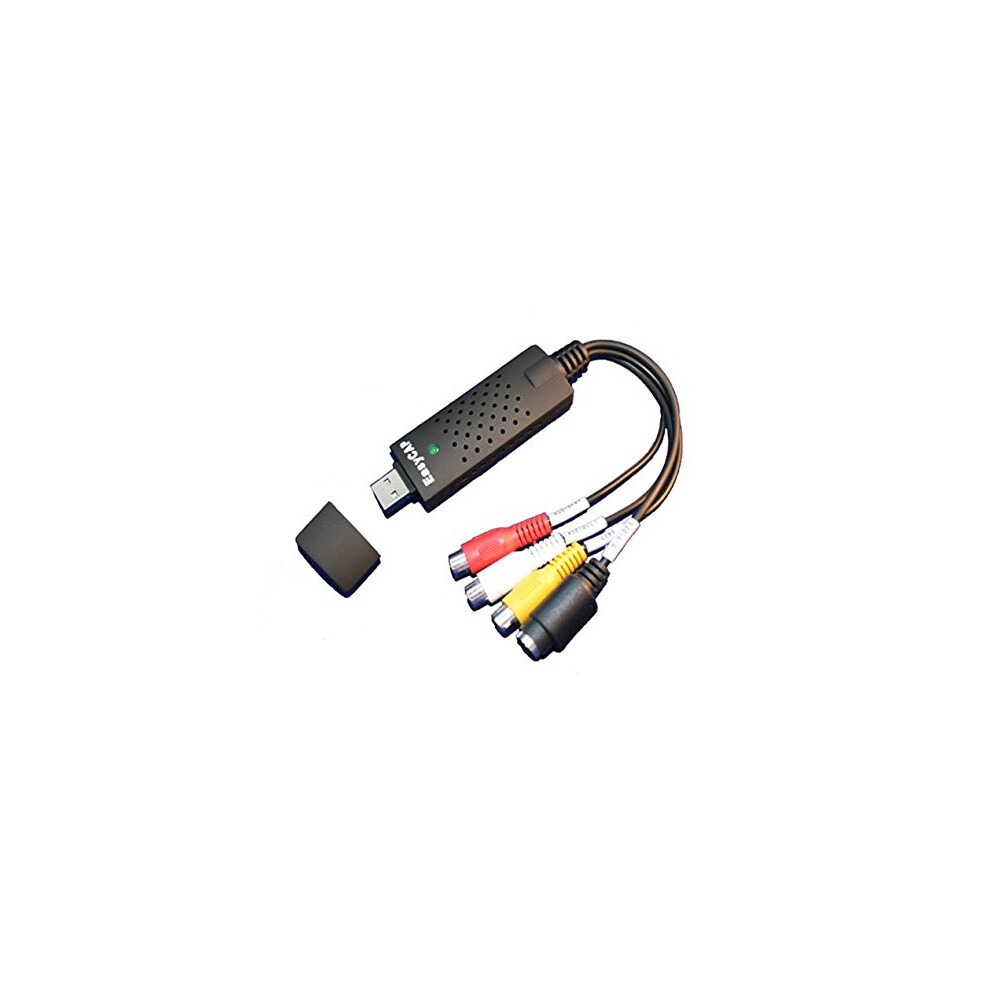 Usb 2.0 Video Capture Card Adapter For Vhs Vcr To Dvd Hdd Conversion, Audio And Video Recording Device 6447073885662