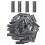 1800pcs M Nails Practical Repairing Tool Accessory 3
