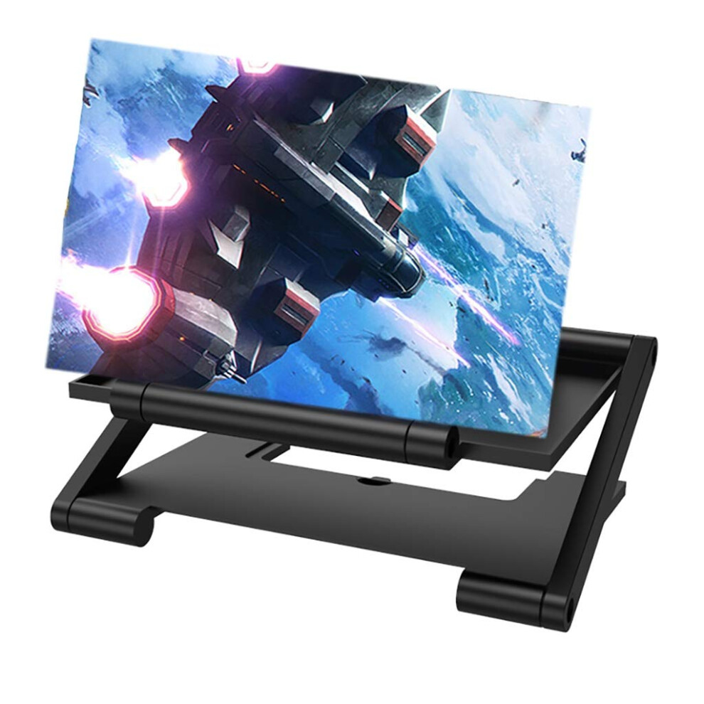 Foldable Smartphone Screen Amplifier 10"/12" With 3D Hd Display Magnifier Projector Screen For Kids And Adults 6482260899237